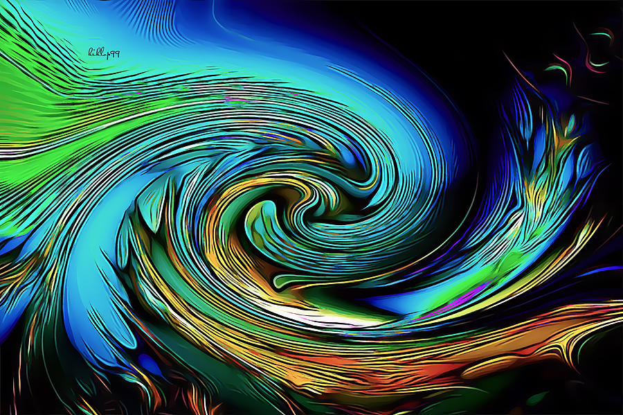 Magic wave Digital Art by Nenad Vasic
