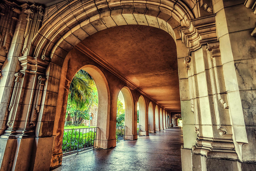 San Diego Photograph - Magical Arches by Joseph S Giacalone