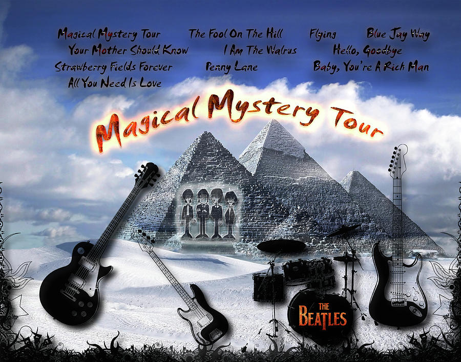 Magical Mystery Tour Digital Art by Michael Damiani