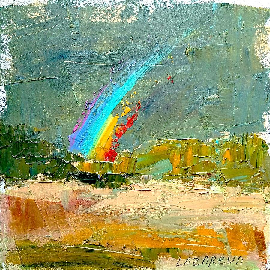 Magical Rainbow Painting By Valerie Lazareva