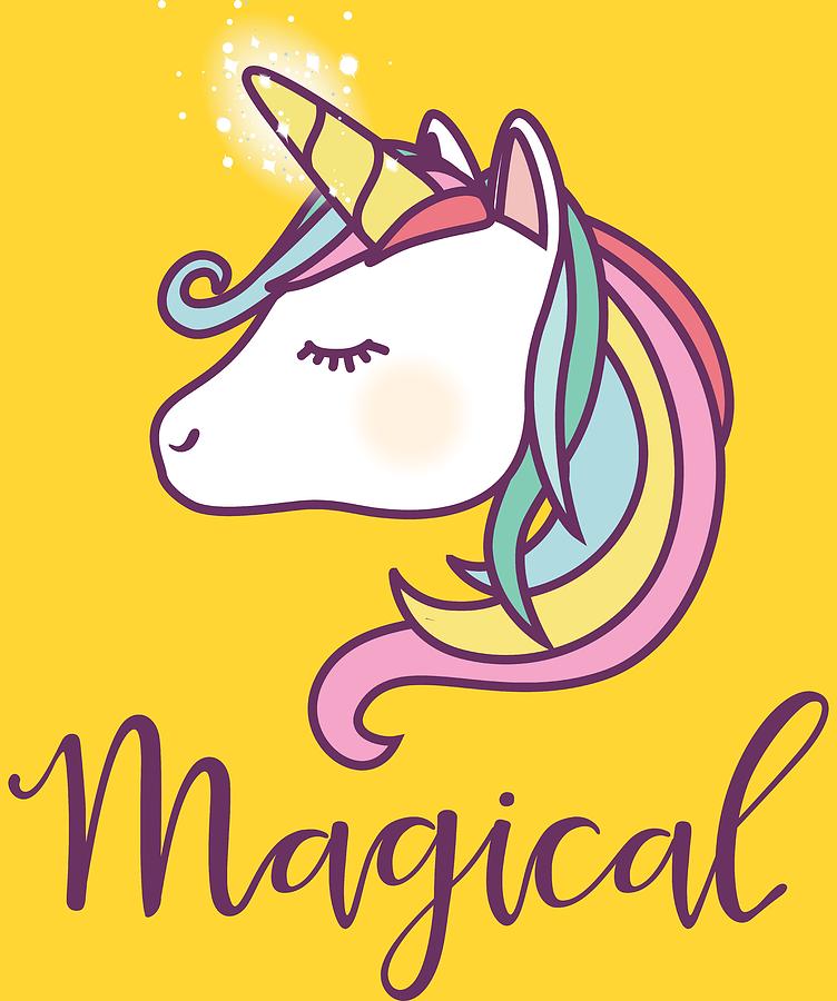 Magical Unicorn Digital Art by Tom Cage | Fine Art America
