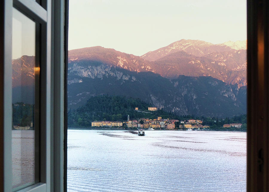 Magical Window To Bellagio Photograph by Jim Hill