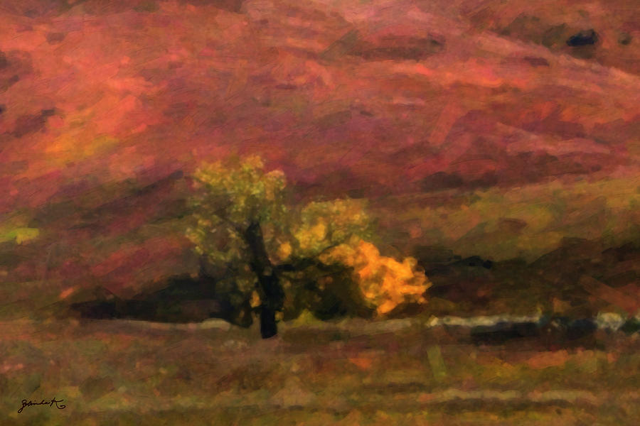 Magnificent Autumn Colors Painting by Gerlinde Keating - Galleria GK Keating Associates Inc