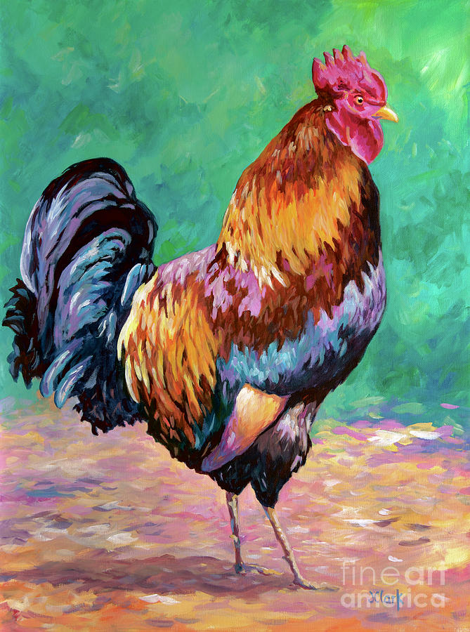 Magnificent Rooster Painting