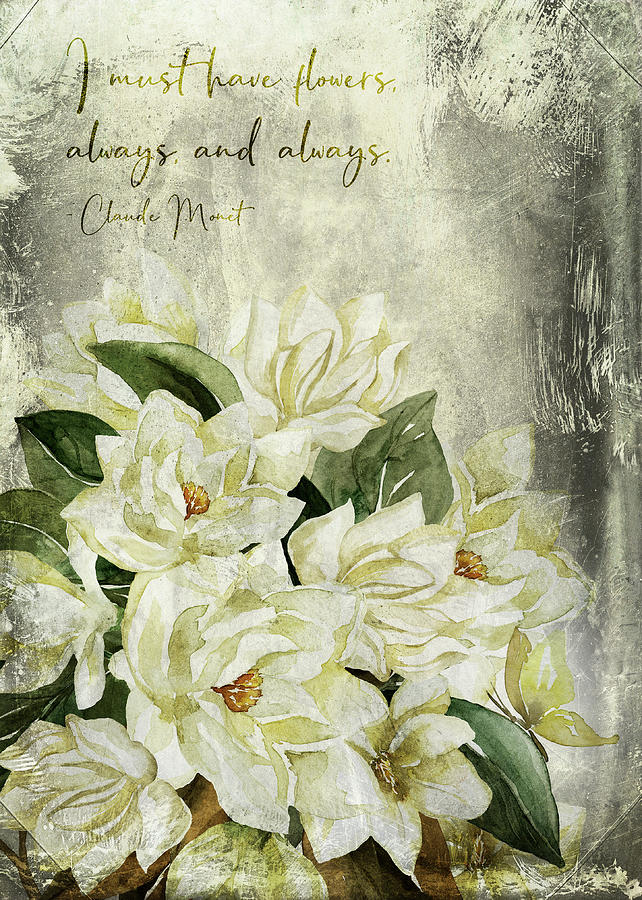 Magnolia Quote / Sylvia Plath Quote The Claw Of The Magnolia Drunk On ...