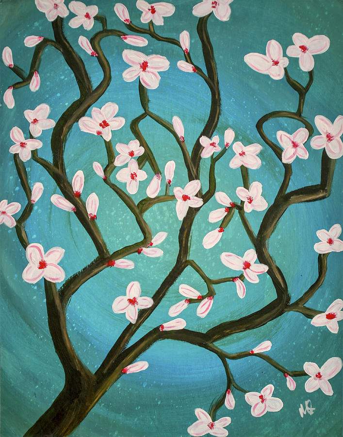 Melissa Smith Painting - Magnolia by Melissa Smith Melissa Smith Painting - Magnolia by Melissa Smith