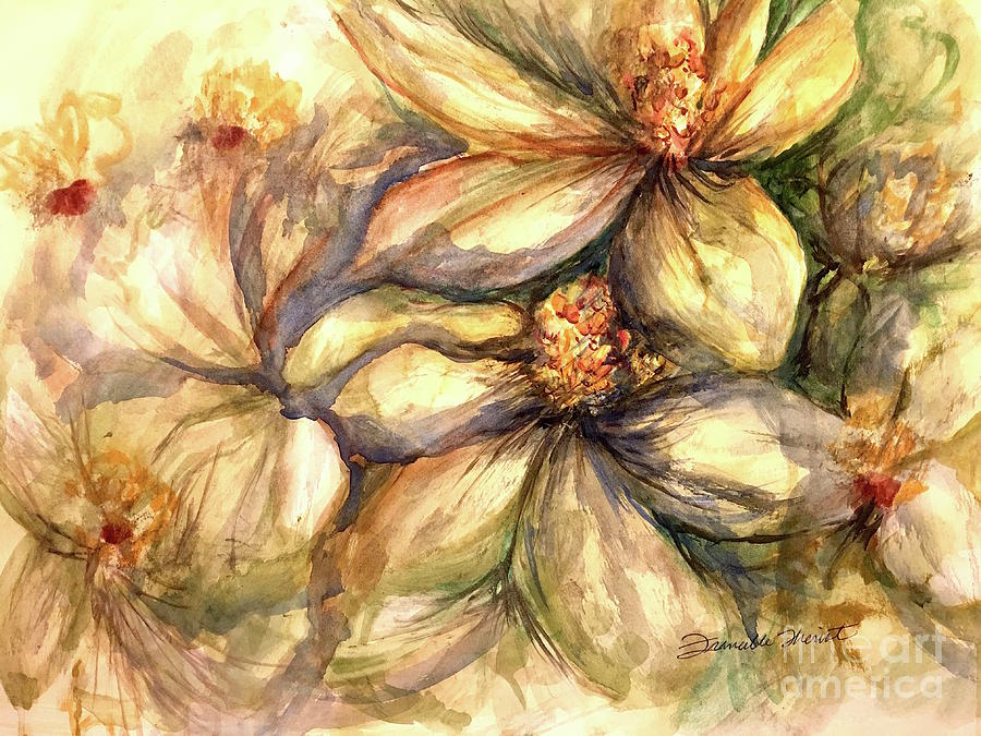MagnoliaBundle Painting by Francelle Theriot