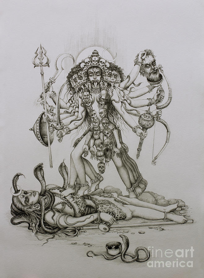 Drawing Goddess Kali Stock Illustrations – 80 Drawing Goddess Kali Stock  Illustrations, Vectors & Clipart - Dreamstime