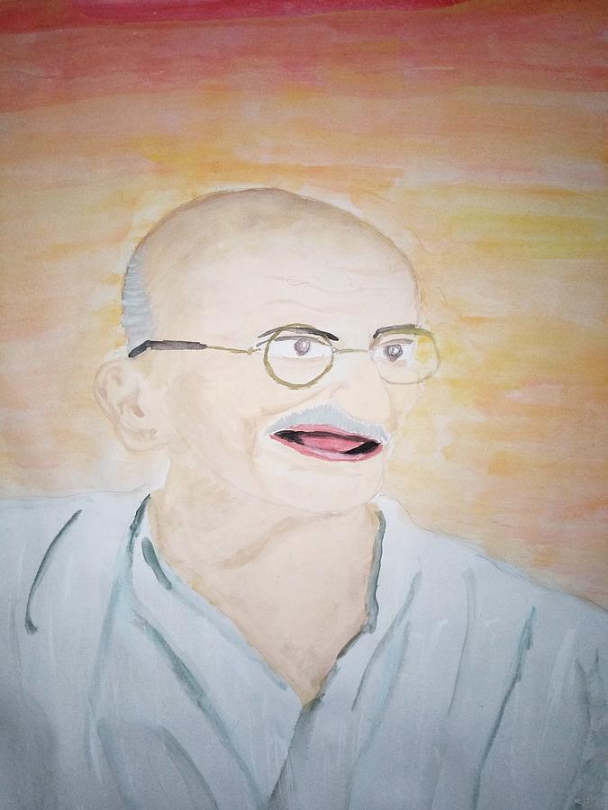 How to draw Mahatma Gandhi sketch part 1 | 2 अक्टूबर गांधी जयंती स्पेशल। -  YouTube