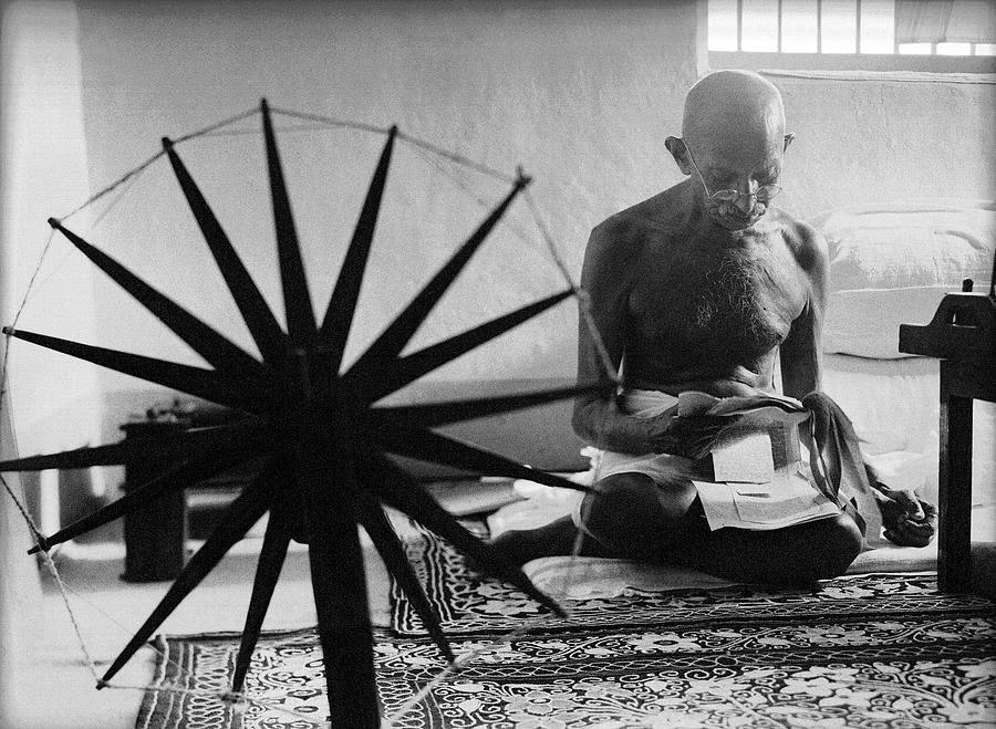 Mahatma Gandhi Photograph by Margaret Bourke-White