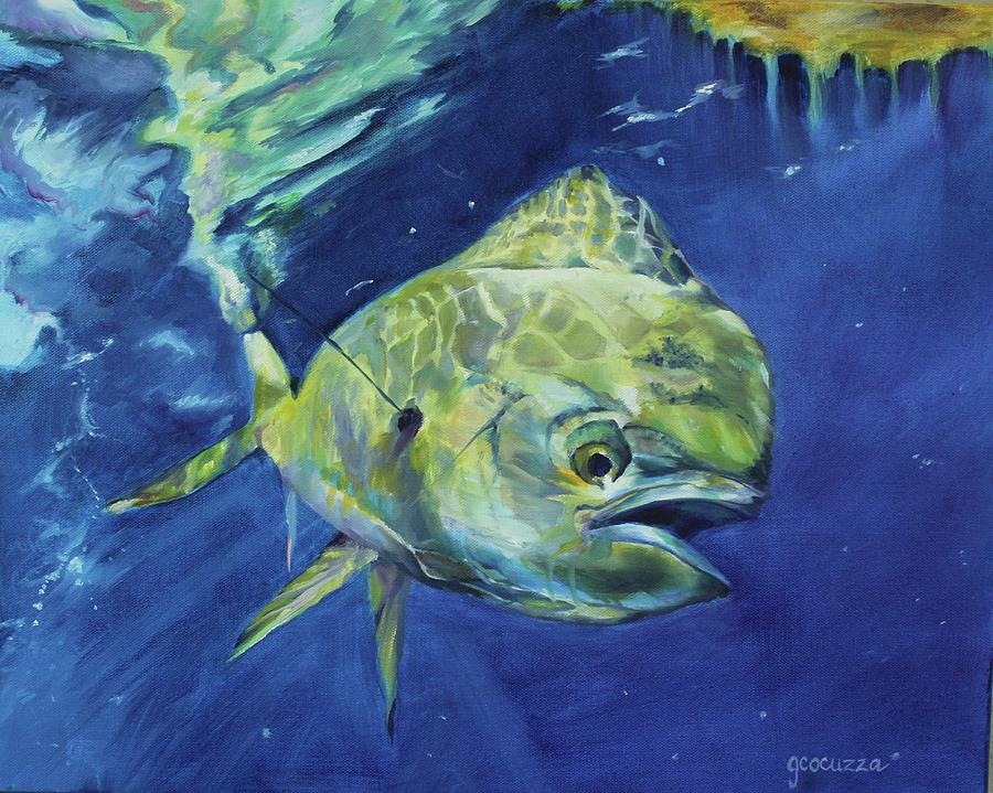 Mahi-Mahi Painting by Gretchen Cocuzza - Fine Art America