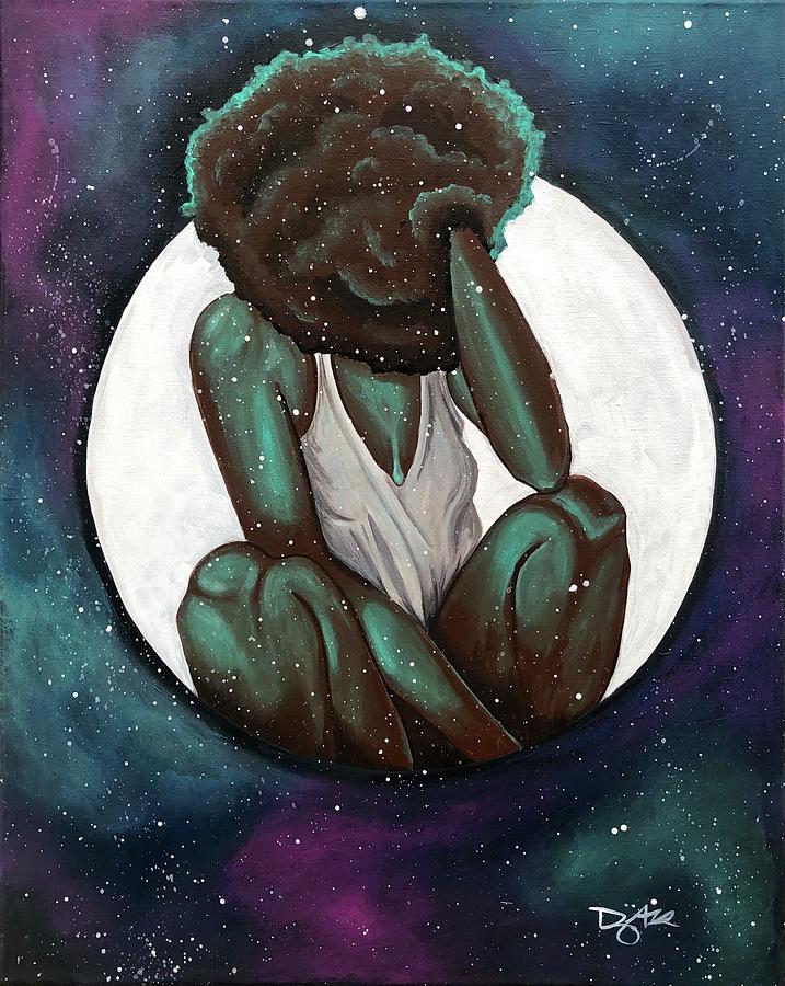 Mahogany Dream Painting by Dominique Antoinette