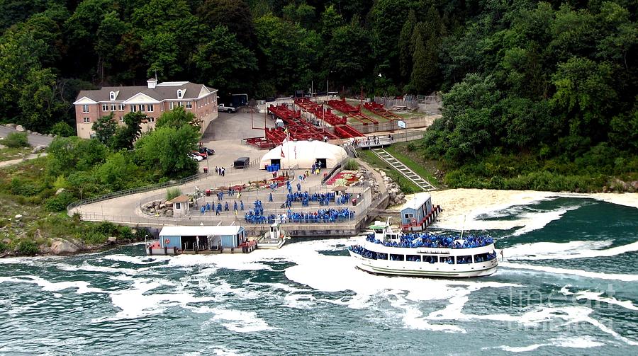 Maid of The Mist tour boat at Niagara Falls Photograph by Rose Santuci-Sofranko