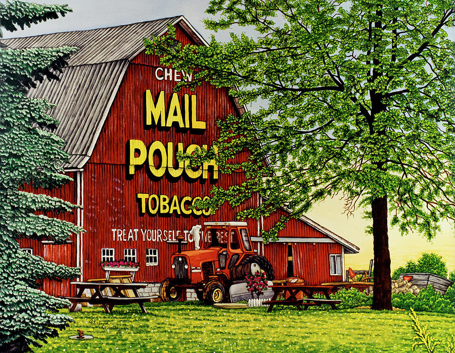 Mail Pouch Barn 2 Painting by Thelma Winter