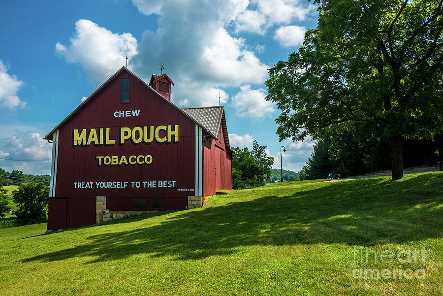 Mail Pouch Tobacco Barn - Indiana Photograph by Gary Whitton