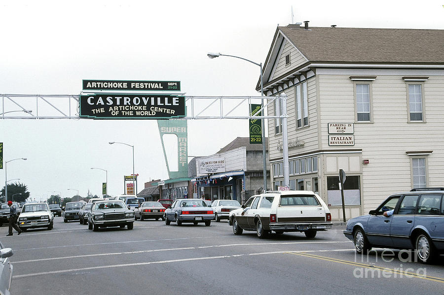 California Photograph - Main Street Castroville, California 1991 by Monterey County Historical Society