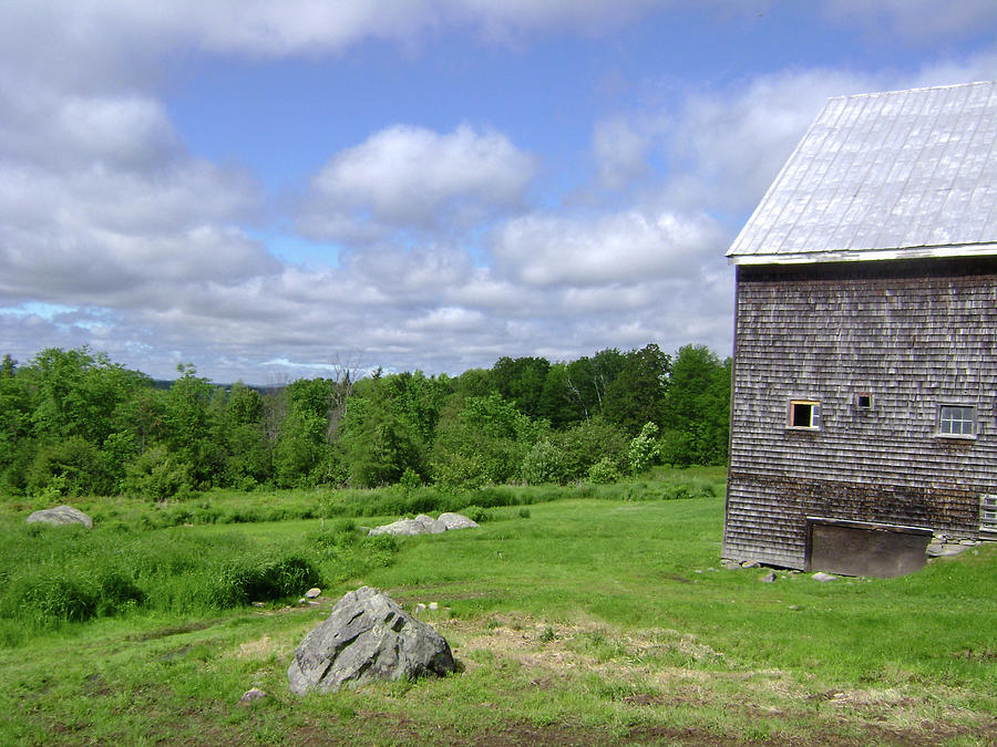 Maine Barn Photograph by Al Griffin