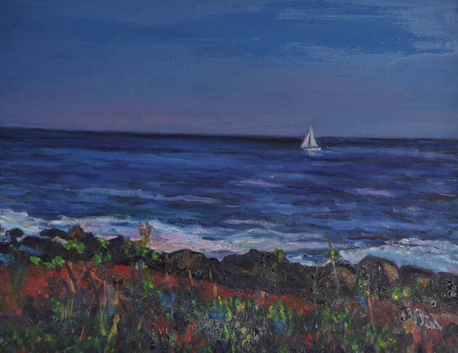Maine Painting by Beth Riso