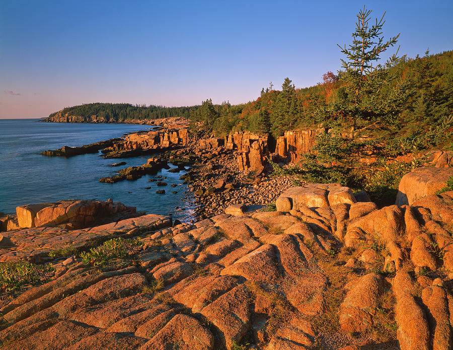 Maine Coastline- P Photograph by Ron thomas