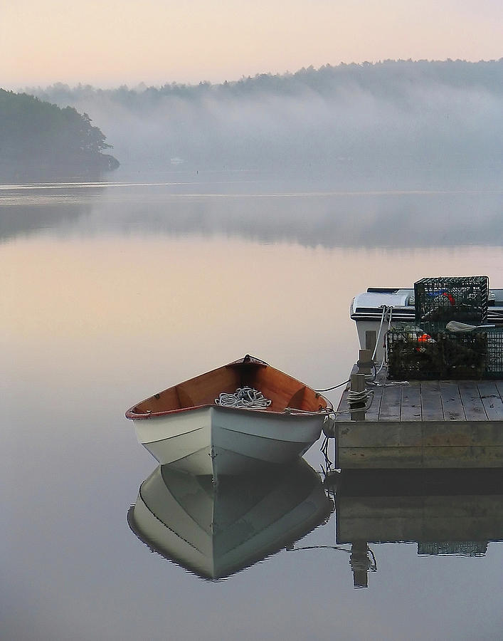 Maine Foggy Morning by Steven David Roberts Maine Foggy Morning by Steven David Roberts