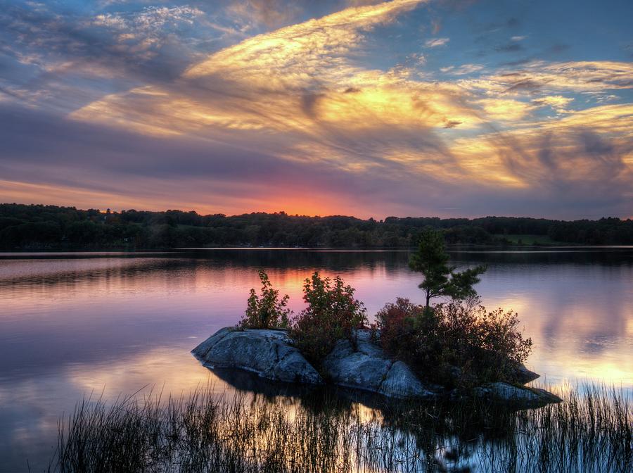 Maine Sunset Photograph by Walt Sterneman