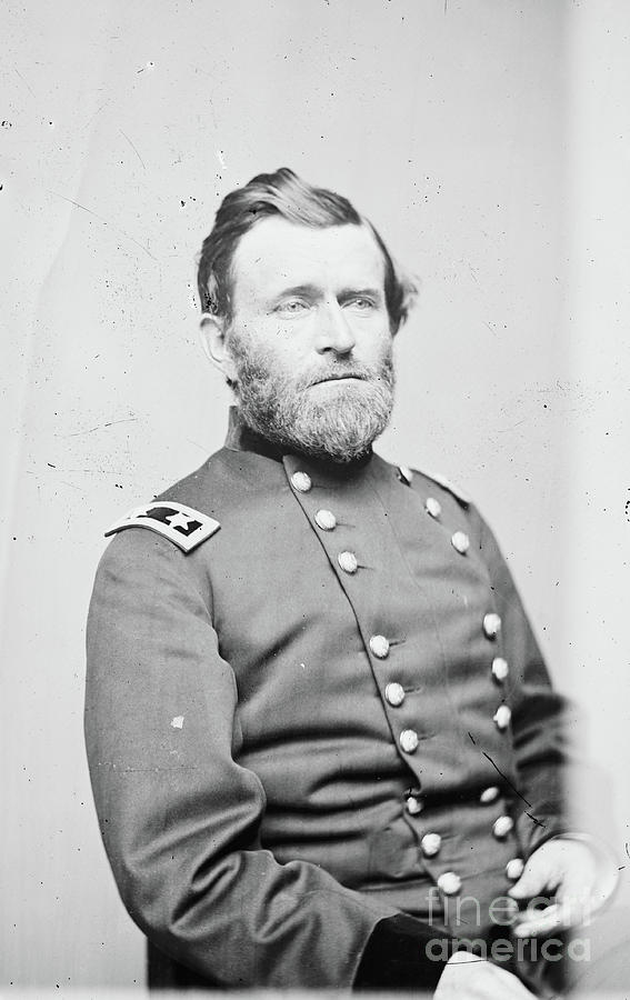 Maj. Gen. Ulysses S. Grant, Officer Of The Federal Army, 1861-5 ...