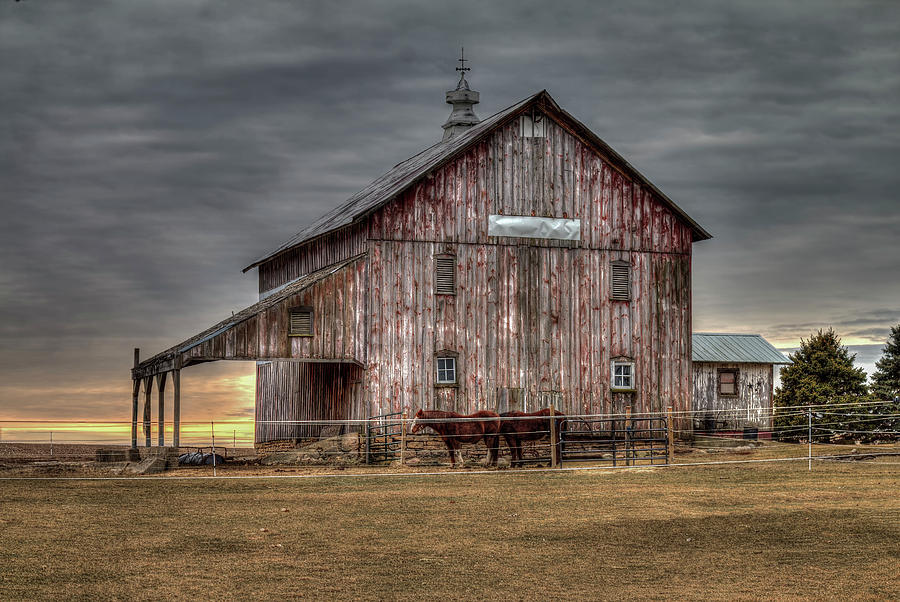 Majestic Barn Photograph by Karl Mohr