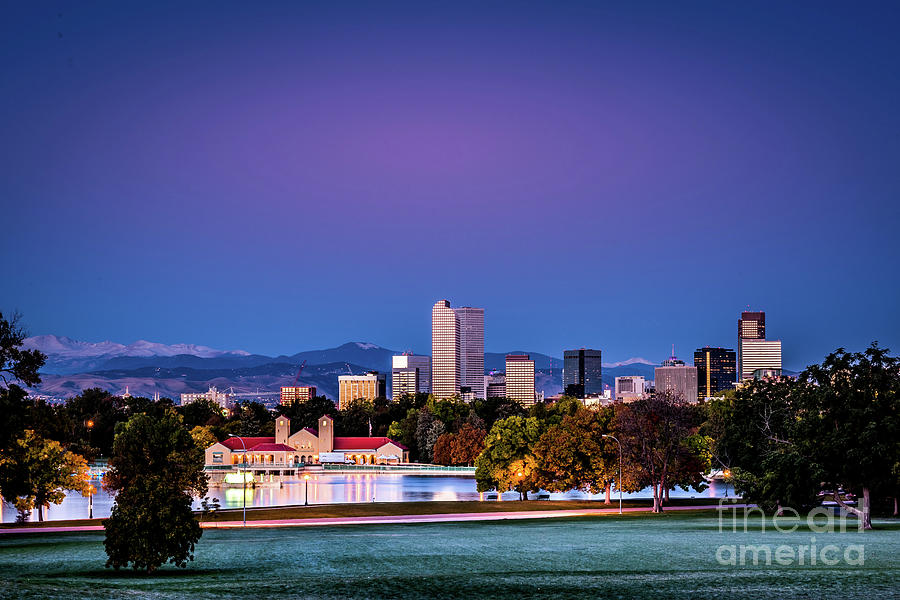 Majestic Fall Morning in Denver, CO Photograph by Phillip Rubino