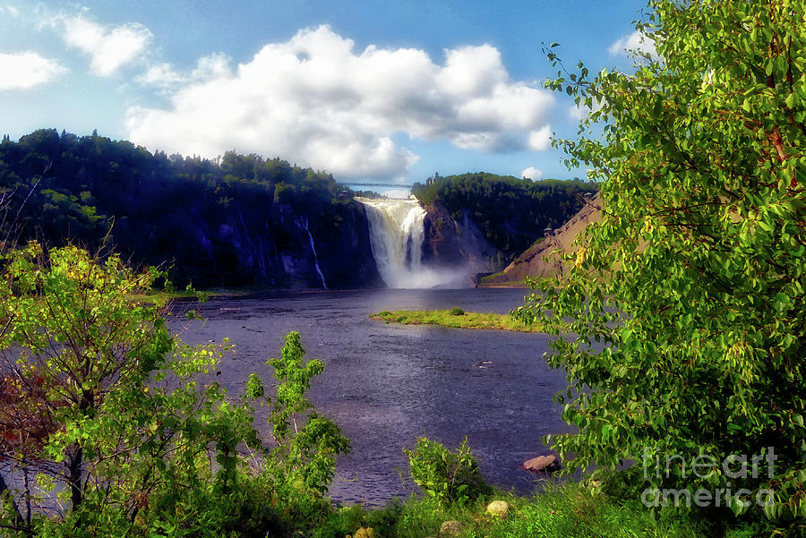 Majestic Montmorency Falls Photograph by Amy Dundon