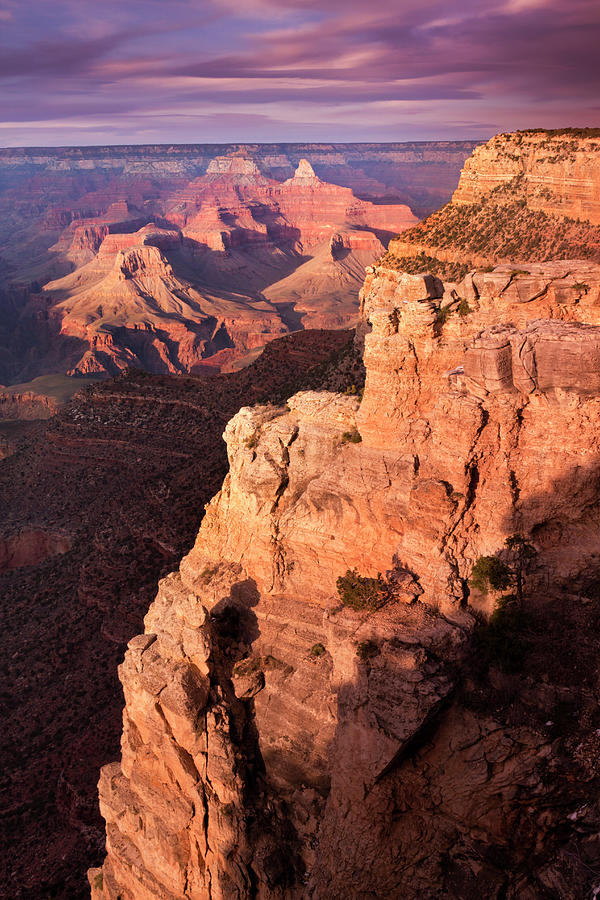 Majestic Sunset South Rim Grand Canyon Photograph by Ricardoreitmeyer