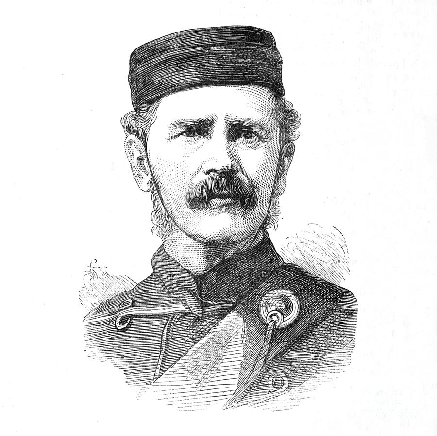 Major-general E Newdigate Drawing by Print Collector