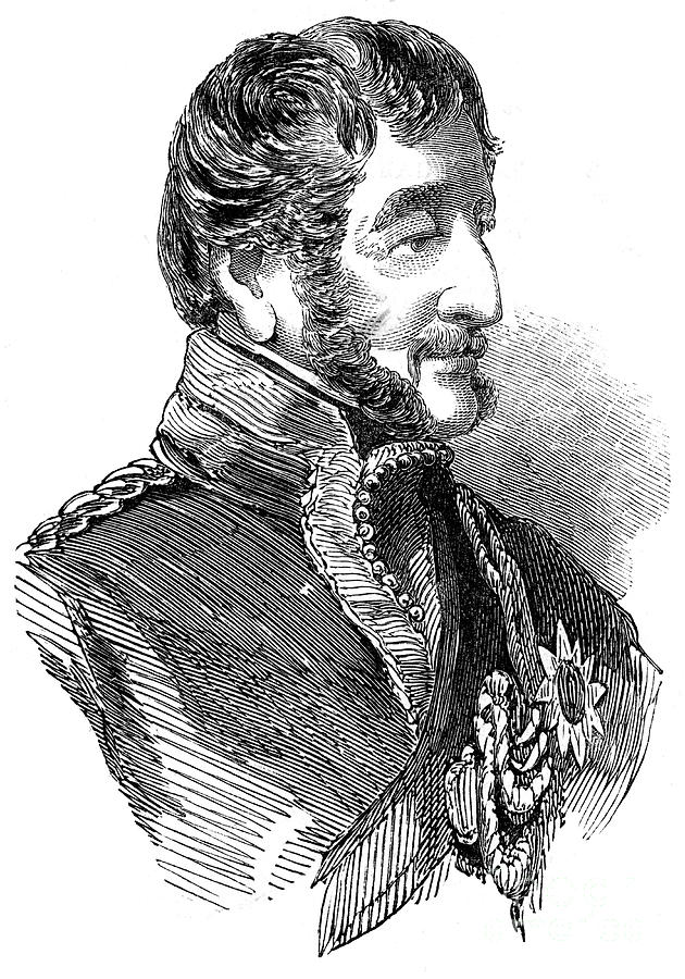 Major Henry Somerset, 7th Duke Drawing by Print Collector
