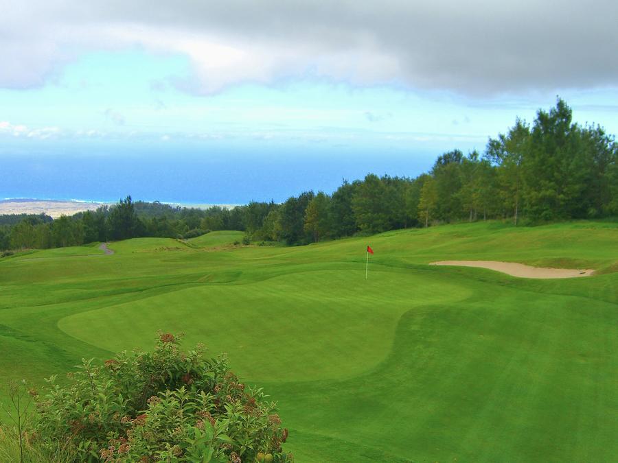 Makalei Golf Club Hole 2 Photograph by Scott Carda