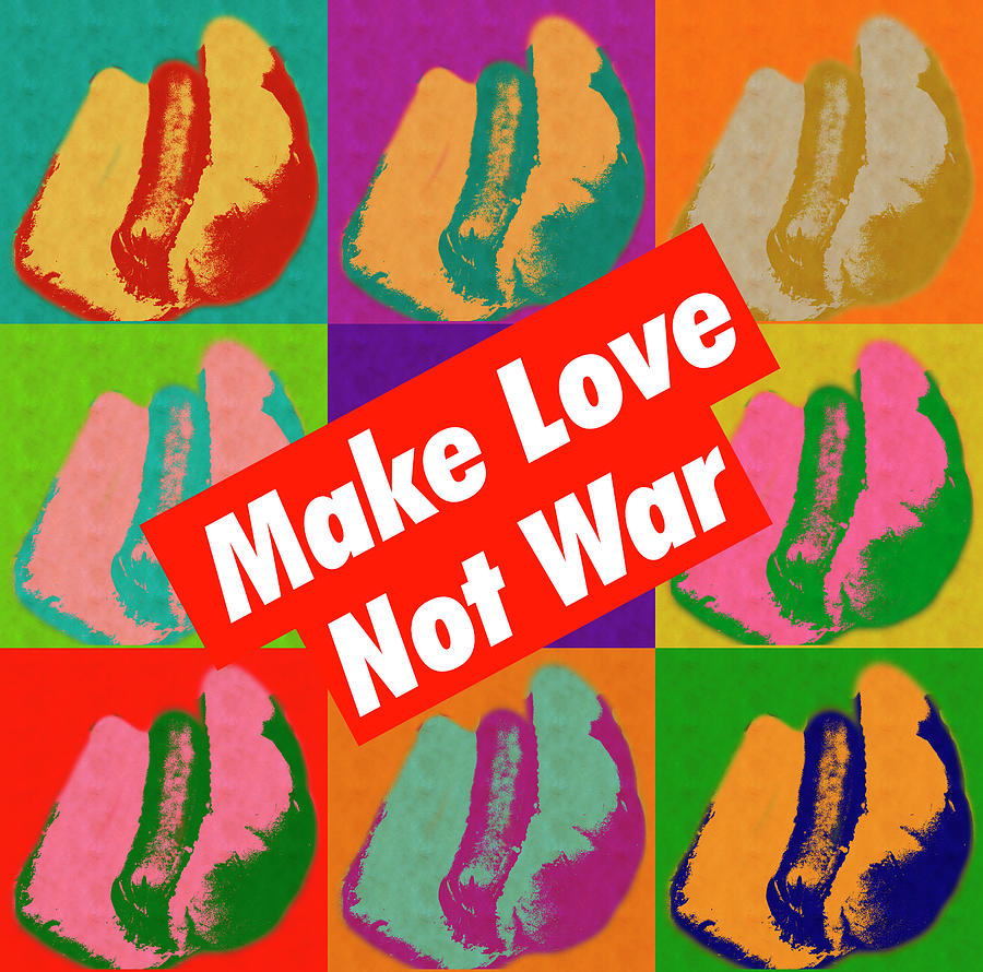 Make Love Not War Photograph by Amanda Armstrong