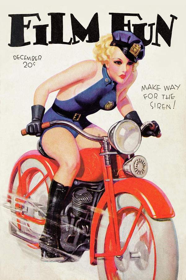 Make Way for the Siren! Painting by Enoch Bolles