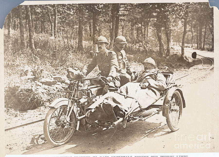 Makeshift Ambulance Of World War Photograph by Bettmann