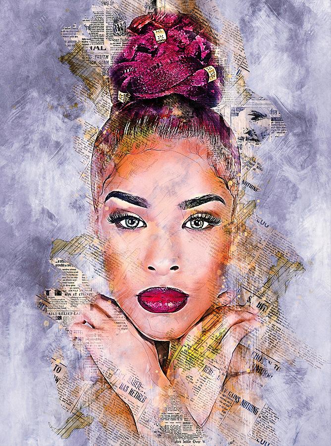 Makeup Digital Art by ArtMarketJapan Fine Art America