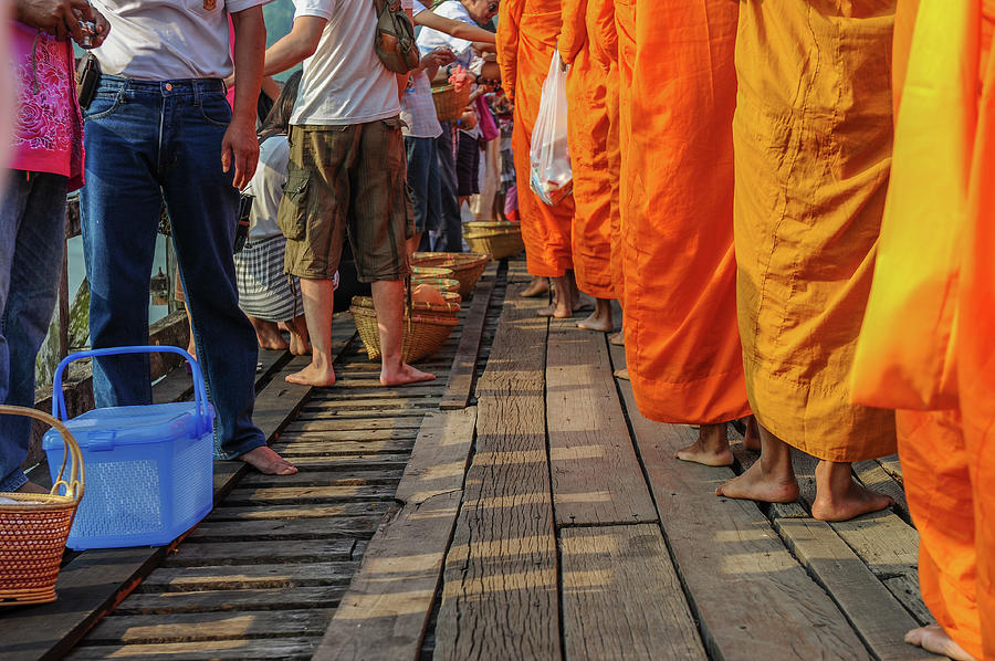 Making Merit Buddhism Photograph by © Rawitat Pulam