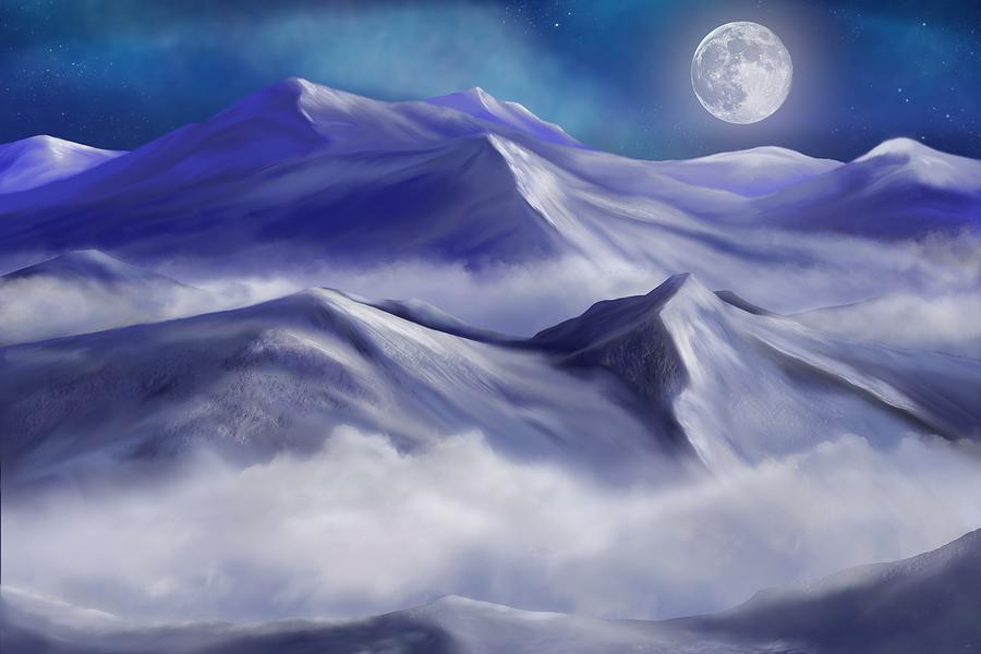 Making Mountains Digital Art by Mark Taylor