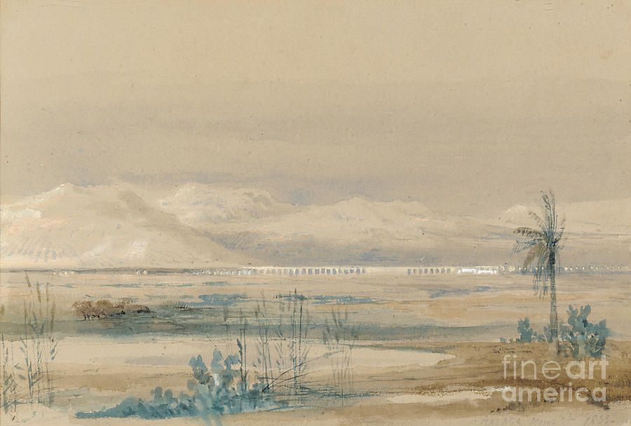 David Roberts Painting - Malaga, 1833 by David Roberts