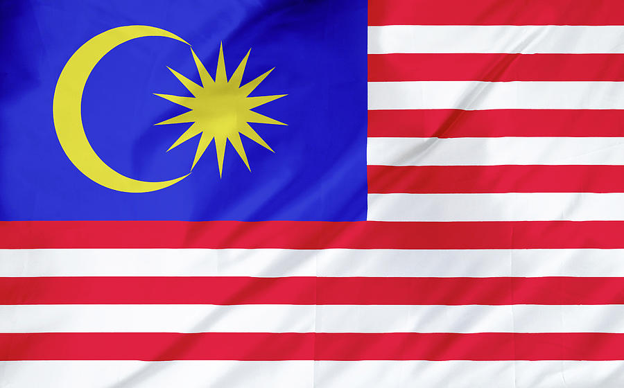 Malaysia Flag Digital Art by Hasan Ahmed - Fine Art America