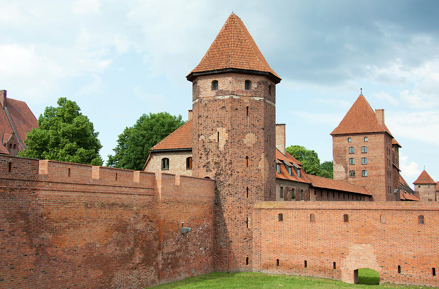 Malbork Castle Walls Photograph by Ramunas Bruzas