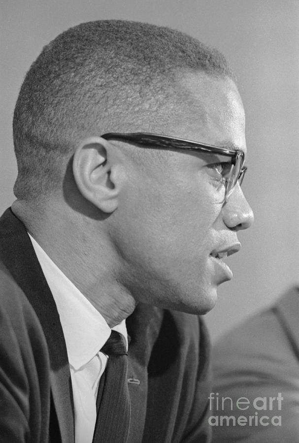 Malcolm X At Goal Headquarters Photograph by Bettmann