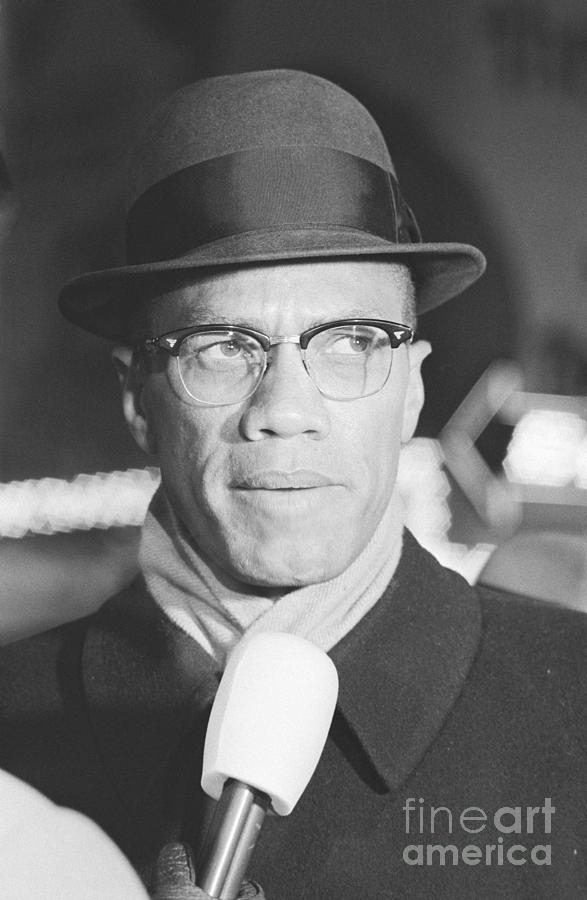 Malcolm X Being Interviewed Photograph by Bettmann
