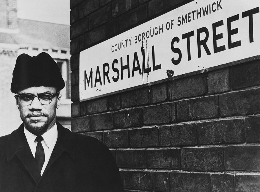 Malcolm X In Smethwick Photograph by Express