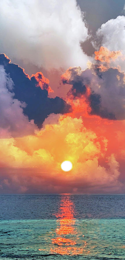 Sunset Photograph - Maldivian Sunset by Stacy Vosberg