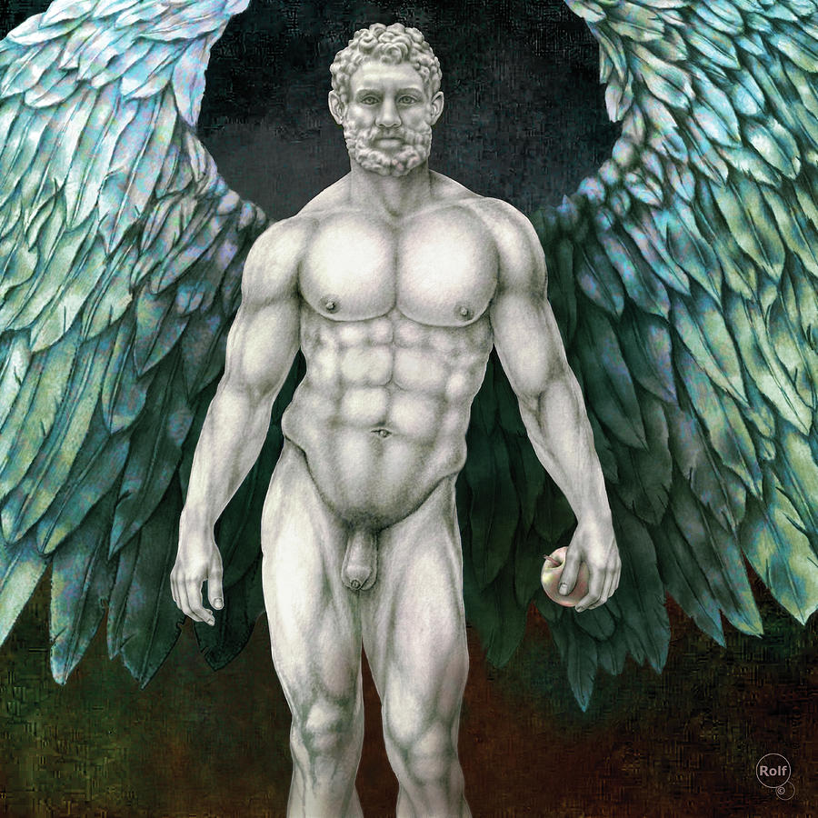 Male Naked Angel