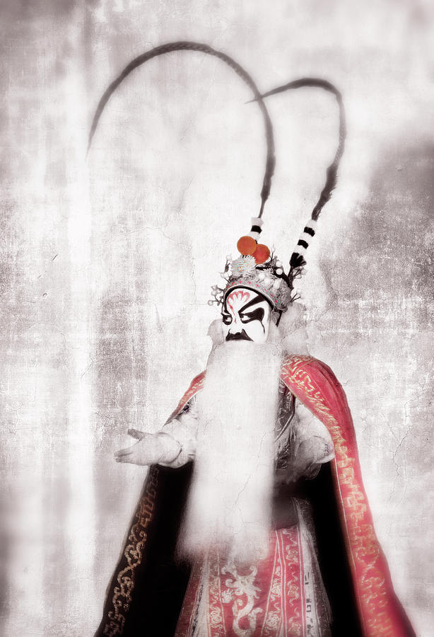 Male Chinese Opera Singer Photograph by Grant Faint
