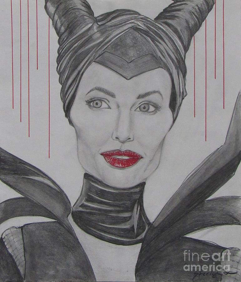 Maleficent drawing || How to draw Maleficent drawing easy step by step -  YouTube