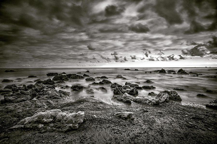 Beach Photograph - Malibu Clouds by John Rodrigues Beach Photograph - Malibu Clouds by John Rodrigues